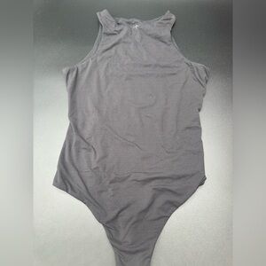 Fits Everybody high neck bodysuit. Onyx. Small. Well loved. See tiny snags.